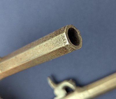 Fine Vintage Pair English Percussion Pocket Pistols C. 1835-1850 - Image 7 of 18