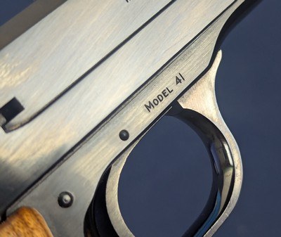 Fine Vintage S&W Model 41 .22 Target Pistol Complete C.1980 - Image 10 of 18