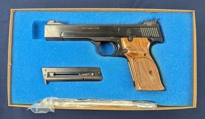 Fine Vintage S&W Model 41 .22 Target Pistol Complete C.1980 - Image 3 of 18