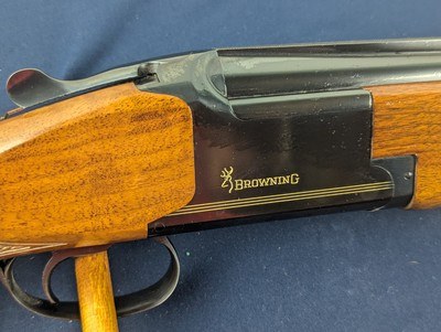 Fine VintageBelgian Browning 12 GA. O/U Shotgun 30” Barrels C. 1982 - Image 4 of 19