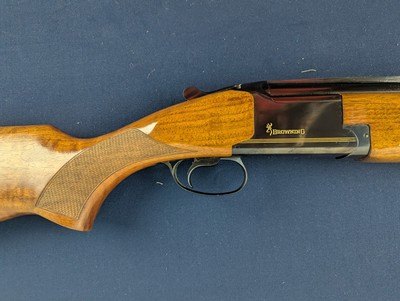 Fine VintageBelgian Browning 12 GA. O/U Shotgun 30” Barrels C. 1982 - Image 19 of 19