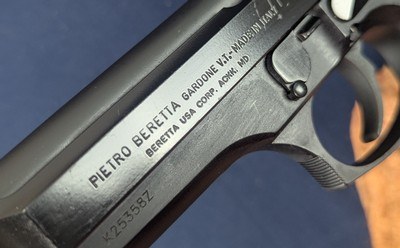 Vintage Beretta 92FS 9MM Auto Pistol - Image 9 of 19
