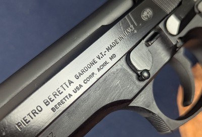 Vintage Beretta 92FS 9MM Auto Pistol - Image 7 of 19