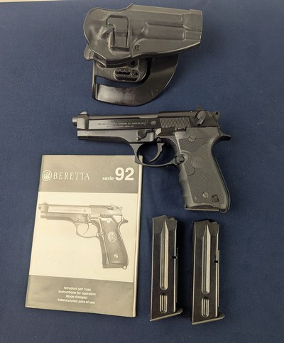 Vintage Beretta 92FS 9MM Auto Pistol - Image 1 of 19