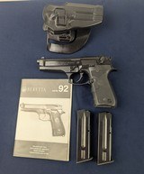 Vintage Beretta 92FS 9MM Auto Pistol - Image 1 of 19