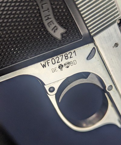 Fine Stainless Walther PPK/S .22 Auto Pistol C. 2018 - Image 6 of 15