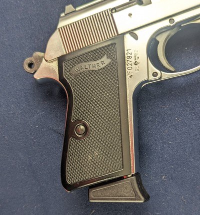 Fine Stainless Walther PPK/S .22 Auto Pistol C. 2018 - Image 8 of 15