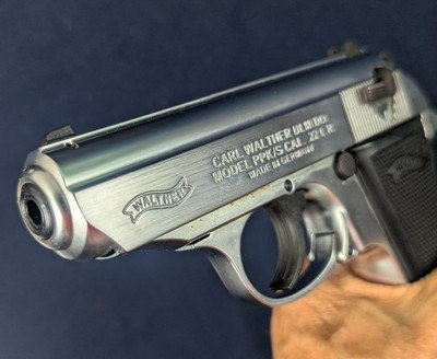 Fine Stainless Walther PPK/S .22 Auto Pistol C. 2018 - Image 15 of 15