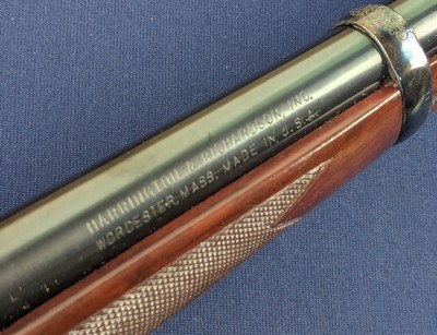 Exceptional H&R Commemorative Officer’s Model 1873 Trapdoor .45-70 Rifle from Industry President. - Image 15 of 20