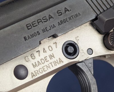 Summer Special Bersa Thunder .380 Auto Pistol 3 Magazines - Image 7 of 8