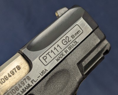 Summer Special Taurus PT111 G2 Milennium 9MM Auto with 4 Magazines - Image 5 of 12