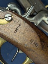New Addition Crimean War Period Match Pair French 1822 Percussion Military Pistols - Image 8 of 18