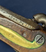New Addition Crimean War Period Match Pair French 1822 Percussion Military Pistols - Image 15 of 18