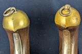 New Addition Crimean War Period Match Pair French 1822 Percussion Military Pistols - Image 11 of 18