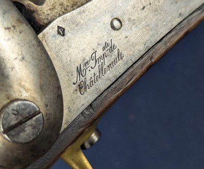 New Addition Crimean War Period Match Pair French 1822 Percussion Military Pistols - Image 3 of 18