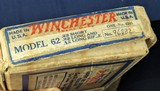 Outstanding Pre-War Winchester 62 Rifle in RARE Factory Picture Box c. 1939 - Image 20 of 20