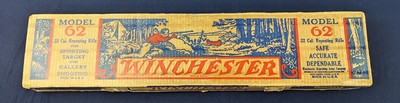 Outstanding Pre-War Winchester 62 Rifle in RARE Factory Picture Box c. 1939 - Image 1 of 20