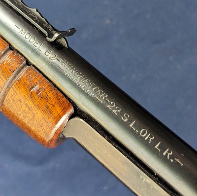 Outstanding Pre-War Winchester 62 Rifle in RARE Factory Picture Box c. 1939 - Image 19 of 20