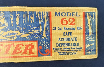 Outstanding Pre-War Winchester 62 Rifle in RARE Factory Picture Box c. 1939 - Image 4 of 20