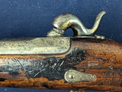 Scarce French Military Model 1842 Naval Pistol - Image 14 of 16