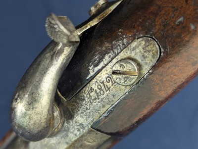 Scarce French Military Model 1842 Naval Pistol - Image 7 of 16