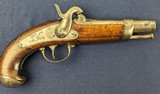Scarce French Military Model 1842 Naval Pistol - Image 1 of 16