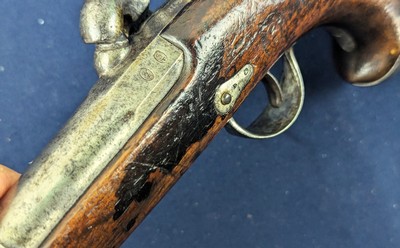Scarce French Military Model 1842 Naval Pistol - Image 16 of 16