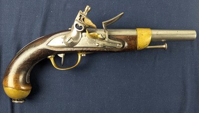 Fine Napoleonic War Period French Charleville Model 1816 Flintlock Pistol - Image 1 of 14