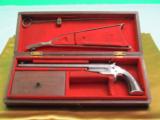Frank Wesson .22 cal pistol with detachable stock circa. 1870 - 10 of 15