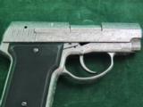 AMT Back-up .45 cal pistol Engraved - 6 of 9