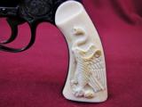 Colt Police Positive Engraved 22 WRF with Carved Ivory Grips Beautiful - 11 of 12