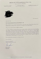 Westley Richards Box Lock 12ga 25