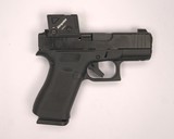 Glock G43X w/Aimpoint COA Slim Sub-Compact 9mm 3.41