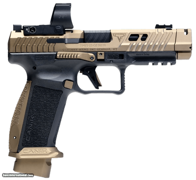 Canik TTI Combat w/Optic Pistol - 9mm Luger, 18+1, 4.60