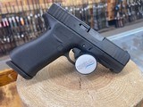 Glock G43X Subcompact MOS Pistol - 9mm, 3.41