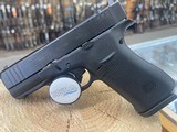 Glock G43X Subcompact MOS Pistol - 9mm, 3.41