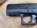 Glock G43X Subcompact MOS Pistol - 9mm, 3.41
