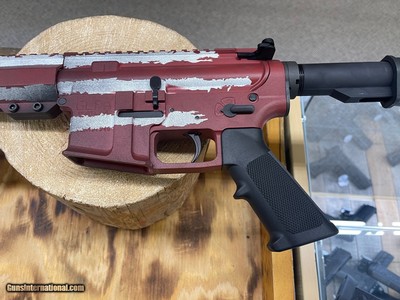 GLFA AR15 Battleworn Rifle - 223 Wylde, 16