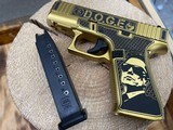D.O.G.E Glock G43X . Pistol - 9mm, 10+1, 3.41