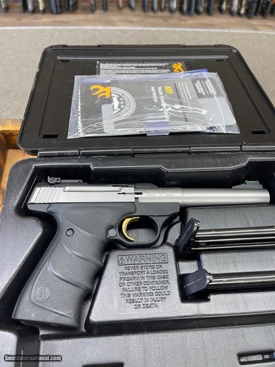 Browning Buck Mark Camper Stainless URX Semi-Auto .22 LR Pistol