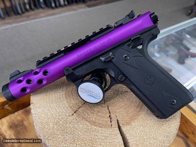 Ruger Mark IV 22/45 Lite Pistol - 22 LR, Purple