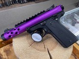 Ruger Mark IV 22/45 Lite Pistol - 22 LR, Purple