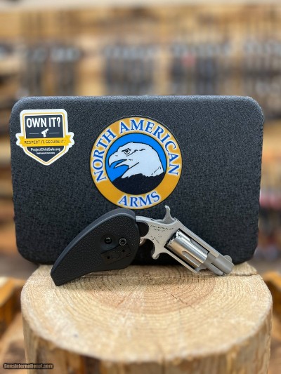 North American Arms Mini-Revolver - 22 WMR, 5 Shot, 1.13