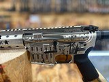 Black Rain Ordnance Spec15 Trump FX Custom Silver Rifle - 5.56 NATO, 30+1, 16