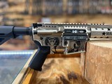 Black Rain Ordnance Spec15 Trump FX Custom Silver Rifle - 5.56 NATO, 30+1, 16