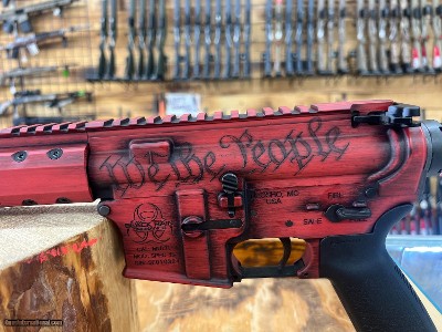 Black Rain Ordnance Spec 15+ We The People Rifle - 5.56x45mm NATO, 30+1, 16