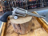 Magnum Research BFR Long Cylinder SAO Revolver - 45-70 Gov - Stainless/Black - 1 of 3