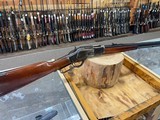 Uberti 1873 Lever Action Rifle - 357 Mag - Color Case Hardened - Walnut/Blued - 1 of 9