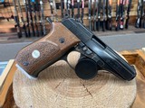 Bersa 85 Pistol - 380 ACP - Blued Barrel/Frame - Textured Wood Grips - 1 of 2