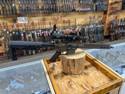 Black Rain Ordnance Spec15 w/Optic Rifle - 223 Rem/5.56 NATO, 30+1, 16